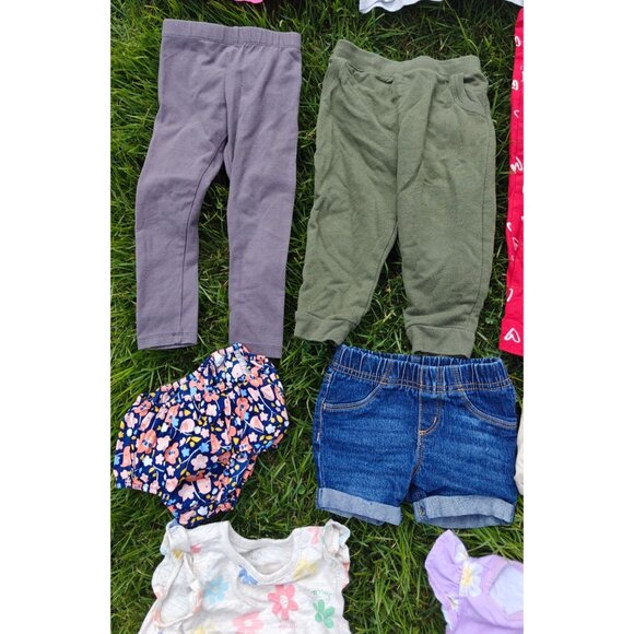 Baby Girl Clothes Lot 18-24 mo 18 Pcs Variety Primary Gymboree Garanimals - Picture 4 of 11